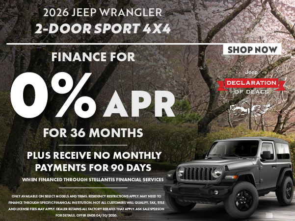 2026 Wrangler