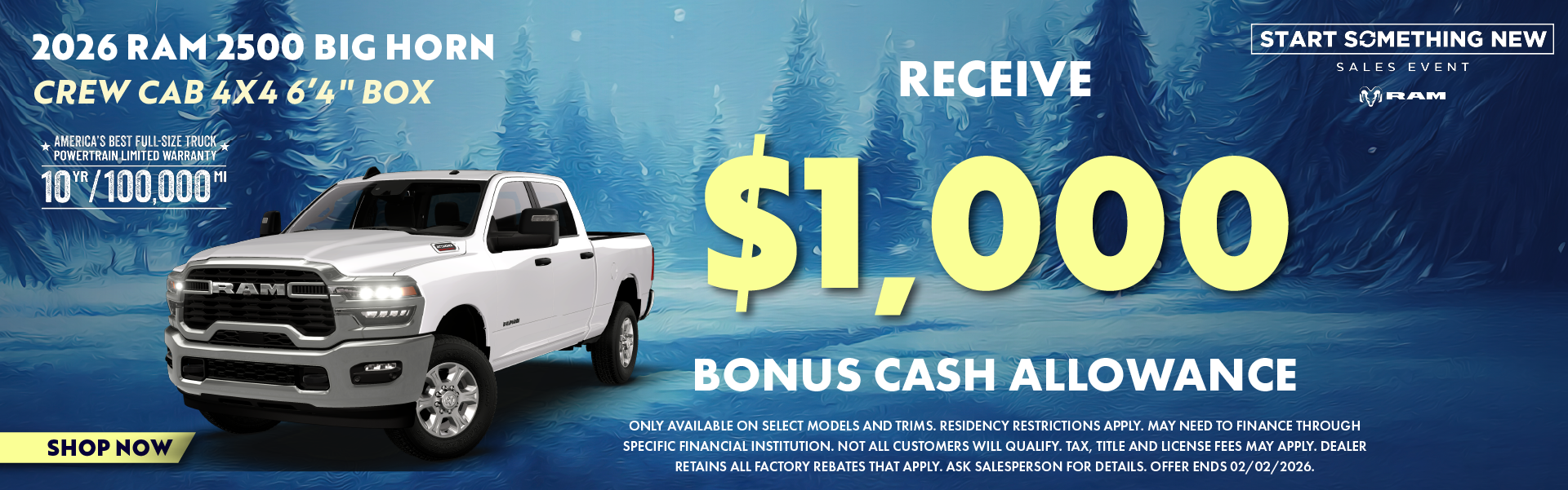 2026 Ram 2500 Big Horn