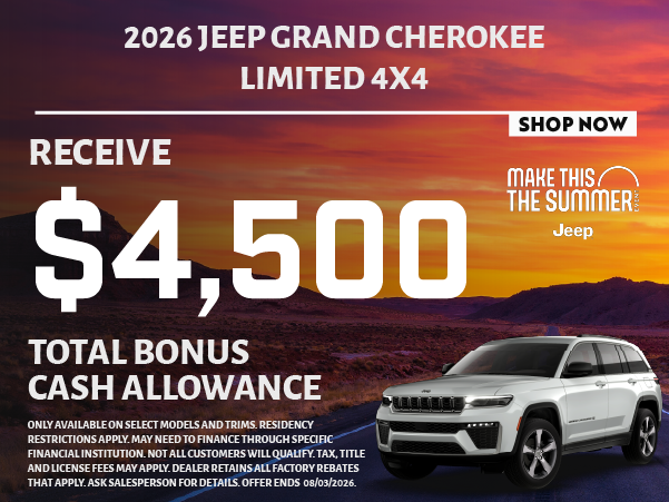 2026 Jeep Grand Cherokee